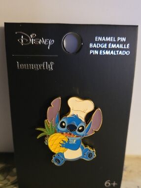 Loungefly Stitch Pineapple Enamel Pin